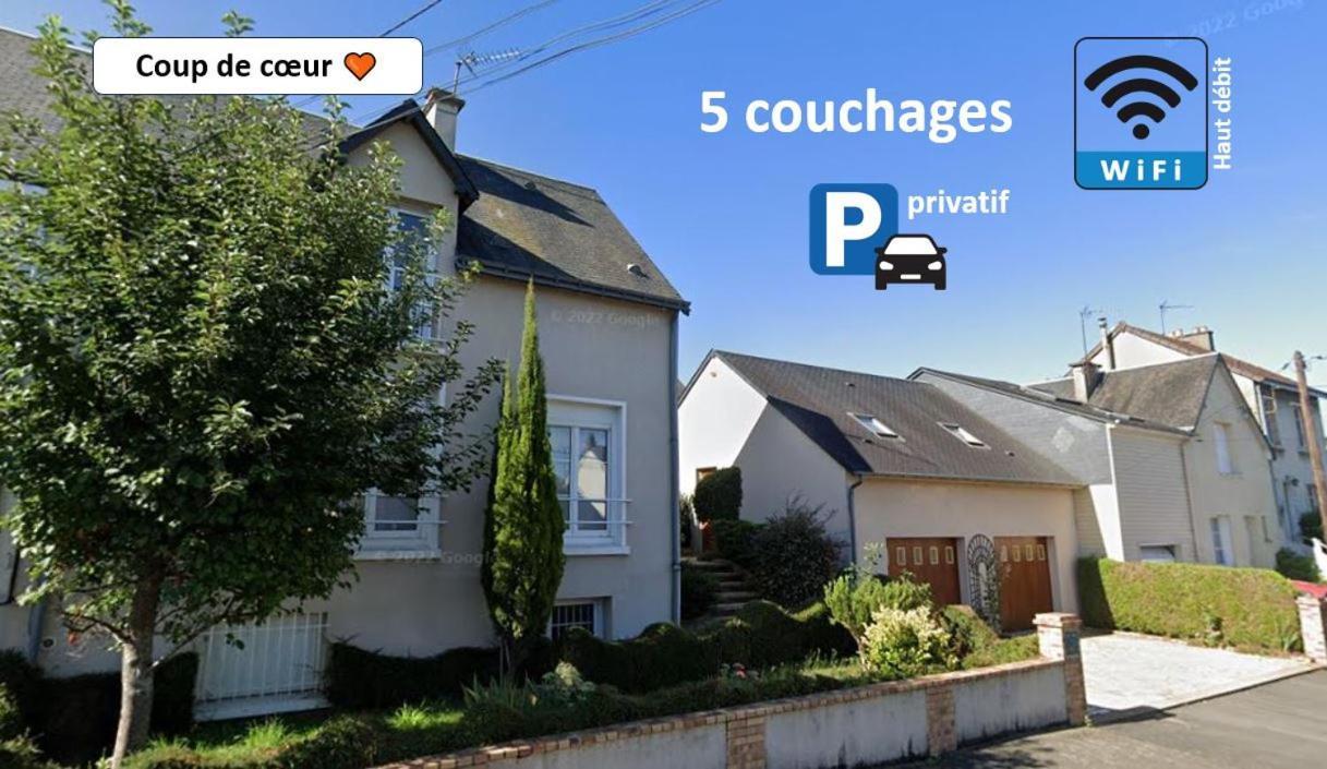 L'Arbre De Vy - T2 42M2 Independant, 5 Pers, Garage, Proche Gare Apartment Le Mans Luaran gambar