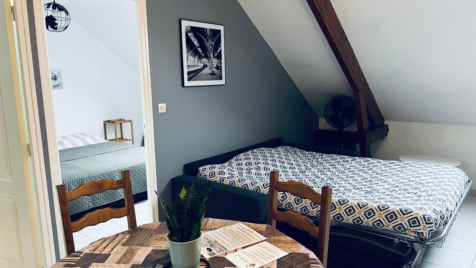 L'Arbre De Vy - T2 42M2 Independant, 5 Pers, Garage, Proche Gare Apartment Le Mans Luaran gambar
